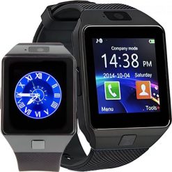 Smartwatch Retoo DZ09 Czarny (E039). Czarne zegarki smartwatch Retoo, bez wzorów. Za 52.00 zł.