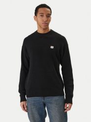 Calvin Klein Jeans Sweter LV04RD313G Czarny Regular Fit. Czarne swetry męskie Calvin Klein Jeans, m, bez wzorów, z bawełny, bez kołnierzyka, bez ramiączek. Za 319.99 zł.