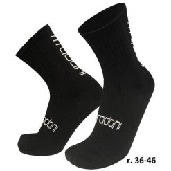 Skarpetki rowerowe unisex madani Flamingo. Czarne skarpetki damskie MADANI, bez wzorów. Za 9.99 zł.