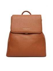 Valentino Plecak Fall Re VBS9EG20 Brązowy. Brązowe plecaki damskie Valentino, bez wzorów, ze skóry. Za 749.99 zł.