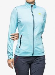 Bluza bez kaptura damska Karpos Pomedes Fleece. Niebieskie bluzy damskie KARPOS, xs, bez wzorów, z elastanu, bez ramiączek, bez kaptura. Za 312.39 zł.