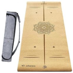 Mata jogi korka Hi-tech 6mm +Torba wodoodporna 3 materiały dla większej wygody4. Brązowe torby na ramię męskie ACHAMANA, z materiału, na ramię, małe. Za 486.00 zł.