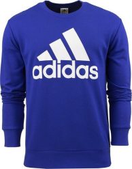 Adidas Bluza męska adidas Essentials French Terry Big Logo niebieska IC9325 M. Niebieskie bluzy męskie Adidas, m, bez wzorów, bez ramiączek, bez kaptura. Za 198.86 zł.