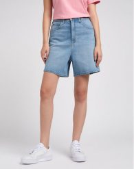 DAMSKIE SZORTY LEE STELLA SHORT MID TEMPO 112351161. Szorty damskie Lee, bez wzorów. Za 159.99 zł.