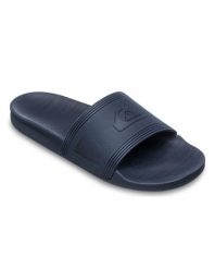 Sandały dla Mężczyzn DOCKYARD. Niebieskie sandały męskie Quiksilver, bez wzorów, z materiału, bez zapięcia. Za 149.99 zł.