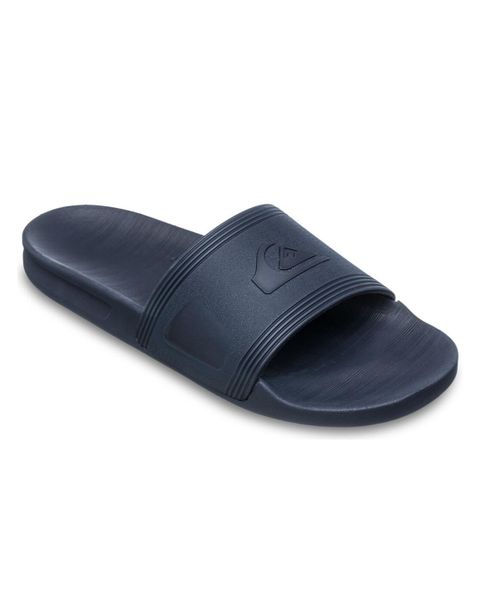 Sandały dla Mężczyzn DOCKYARD. Niebieskie sandały męskie Quiksilver, bez wzorów, z materiału, bez zapięcia. Za 149.99 zł.