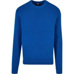 Sweter oversize Urban Classics. Niebieskie swetry męskie Urban Classics, m, bez wzorów, bez kołnierzyka, bez ramiączek. Za 275.00 zł.