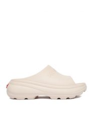 Hunter Klapki CEOWB-835337 Beżowy. Brązowe klapki damskie Hunter, bez wzorów, z kauczuku, bez obcasa, bez zapięcia. Za 149.99 zł.