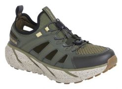 Sandały trekkingowe męskie Karrimor Hamilton. Zielone sandały męskie Karrimor, bez wzorów, z materiału, bez zapięcia. Za 295.99 zł.