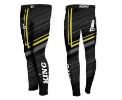 Legginsy King Pro Boxing Blade 2 Spats. Czarne legginsy damskie KING PRO BOXING, bez wzorów, z materiału. Za 297.00 zł.