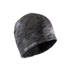 Czapka Run Warm+ Czarna. Czarne czapki damskie KALENJI, bez wzorów, z elastanu. Za 29.99 zł.