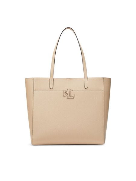 LAUREN RALPH LAUREN Torebka Cameryn 431960183004 Beżowy. Brązowe shopperki damskie Lauren Ralph Lauren, bez wzorów, ze skóry, bez dodatków. Za 969.99 zł.