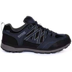Buty trekkingowe dla mężczyzn Regatta SAMARIS II LOW. Czarne trekkingi męskie Regatta, bez zapięcia. Za 249.99 zł.
