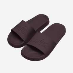 Klapki Kubota Basenowe Basic Plain Bordowe. Czerwone klapki damskie Kubota, bez wzorów, z dresówki, eleganckie, bez obcasa, bez zapięcia. Za 69.99 zł.