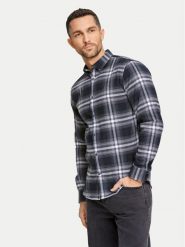 Lindbergh Koszula 30-225054 Szary Relaxed Fit. Szare koszule męskie Lindbergh, m, bez wzorów, z bawełny, bez kołnierzyka, bez ramiączek. Za 179.99 zł.