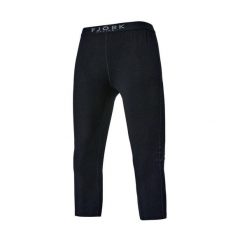 Damskie legginsy termoaktywne 3/4 100% wełna merynosów - Bjork 210. Czarne legginsy damskie FJORK MERINO, bez wzorów, z wełny. W wyprzedaży za 239.00 zł.