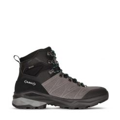 Damskie buty trekkingowe Aku Adapta SD GTX. Szare obuwie trekkingowe damskie Aku, bez zapięcia. Za 948.50 zł.