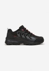 Czarno-Czerwone Buty Sportowe Soft Shell Sznurowane Neluisa. Czarne buty sportowe męskie Born2be, bez wzorów, z gumy, przed kostkę, bez zapięcia. Za 169.99 zł.