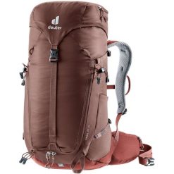 Plecak turystyczny damski Deuter Trail 28 SL - raisin/caspia. Czerwone plecaki damskie Deuter, bez wzorów, sportowe. Za 545.99 zł.