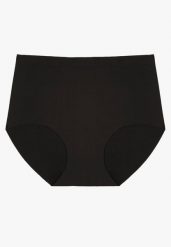 Czarne Bezszwowe Majtki Figi High Waist Dolevia. Czarne majtki damskie Renee, z jeansu. Za 9.99 zł.