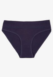 Granatowe Bawełniane Majtki o Kroju Fig Conevia. Niebieskie majtki damskie Renee, z bawełny. Za 4.99 zł.