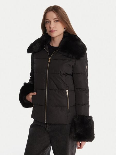 Artigli Kurtka przejściowa ACPM003096 Czarny Regular Fit. Czarne kurtki damskie Artigli, bez wzorów, z syntetyku, bez kaptura. Za 329.99 zł.