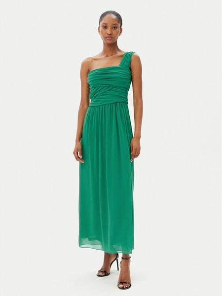 Marella Sukienka koktajlowa Lisa 2515221352 Zielony Regular Fit. Zielone sukienki damskie Marella, bez wzorów, z syntetyku, wizytowe, bez kołnierzyka, bez ramiączek. Za 559.99 zł.