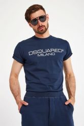 T-SHIRT DSQUARED2. T-shirty męskie Dsquared2, l, bez wzorów, bez kołnierzyka, bez ramiączek. Za 899.00 zł.