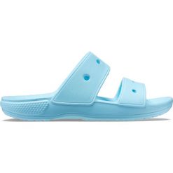 Klapki Dla Dorosłych Crocs Classic Sandal. Niebieskie klapki męskie Crocs, bez wzorów, z materiału, bez zapięcia. Za 118.99 zł.