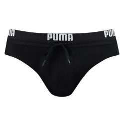 Czarne kąpielówki męskie PUMA. Czarne kąpielówki męskie Puma, m, bez wzorów, z nylonu. Za 109.99 zł.