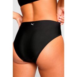 Dół od bikini z wysokim stanem, czarne. Niebieskie stroje kąpielowe damskie Puma, s, bez wzorów. Za 151.99 zł.
