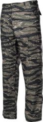 MFH Spodnie bojówki US Wzmacniane tiger stripe 3XL. Spodnie sportowe męskie MFH, m, bez wzorów. Za 257.00 zł.