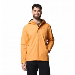 Kurtka Columbia Waterlight Ii. Brązowe kurtki męskie Columbia, bez wzorów, bez kaptura. Za 309.99 zł.