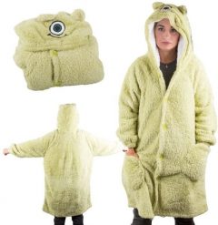 Ciepła bluza koc oversize xl gruba 2w1 futrzak z kapturem kocobluza gruba. Bluzy damskie xxxxxxxxxxxxxxxx Verk Group (Verk), xl, bez wzorów, bez ramiączek, z kapturem. Za 82.91 zł.