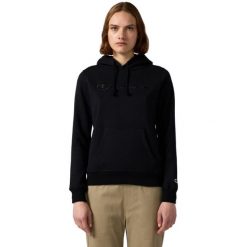 Bluza damska Champion Hooded Sweatshirt czarna 118379 KK001. Czarne bluzy damskie Champion, s, bez wzorów, z bawełny, sportowe, bez ramiączek, bez kaptura. Za 199.00 zł.
