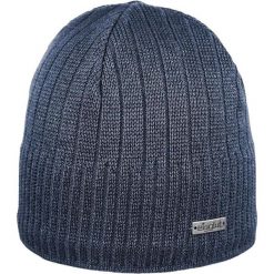 Czapka męska Eisglut Kaig Cotton beanie zimowa wełniana. Niebieskie czapki męskie EISGLUT, na zimę, bez wzorów, z wełny. Za 167.50 zł.