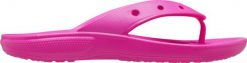 Crocs Klapki Crocs Classic Flip różowe 207713 6UB 36-37. Czerwone klapki damskie Crocs, bez wzorów, sportowe, bez obcasa, bez zapięcia. Za 123.97 zł.