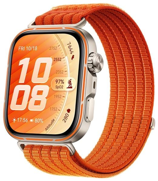 Huawei Watch Fit 5 Pro Pomarańczowy. Brązowe smartbandy . Za 1,149.00 zł.