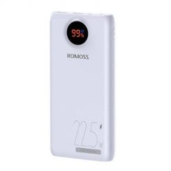 Powerbank Romoss SW20PF 20000mAh, 22.5W (biały). Białe powerbanki Romoss. Za 99.00 zł.