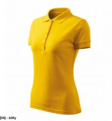 Pique Polo Free - ADLER - Pique Polo Free - Koszulka polo damska, 200 g/m2, 65 % bawełna, 35 % poliester - żółty L. Żółte bluzki damskie MALFINI, l, bez wzorów, z bawełny, bez kołnierzyka, bez ramiączek. Za 53.42 zł.