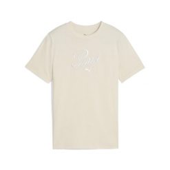 Młodzieżowa koszulka Essentials Script PUMA Alpine Snow White. Biała bluzki damskie Puma, m, bez wzorów, młodzieżowe, bez kołnierzyka, bez ramiączek. Za 66.99 zł.