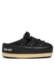 Moon Boot Klapki Evx 80D1470030 Czarny. Czarne klapki damskie Moon Boot, bez wzorów, ze skóry, bez obcasa, bez zapięcia. Za 499.99 zł.