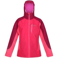 Kurtka Damska Wodoodporne Highton Pro. Czerwone kurtki sportowe damskie Regatta, xl, bez wzorów, z materiału, bez ramiączek, z kapturem, trekkingowe. Za 218.99 zł.