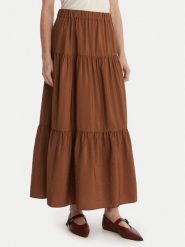 Marella Spódnica maxi Ciocca 2613101084 Brązowy Regular Fit. Brązowe spódnice damskie Marella, bez wzorów, z wiskozy, maxi. Za 1,019.00 zł.