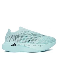 Buty do biegania adidas. Niebieskie obuwie sportowe damskie Adidas, bez wzorów, bez zapięcia, do biegania. Za 949.99 zł.