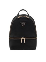 Guess Plecak TWNN96 76032 Czarny. Czarne plecaki damskie Guess, z aplikacjami, z nylonu. Za 462.99 zł.