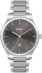 Zegarek Boss BOSS 1513979 zegarek męski szary 43 mm. Szare zegarki męskie Boss, bez wzorów. Za 845.63 zł.