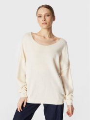 American Vintage Sweter Damsville DAM225H22 Écru Relaxed Fit. Swetry nierozpinane damskie American Vintage, s, bez wzorów, z syntetyku, vintage, bez kołnierzyka, bez ramiączek. Za 419.99 zł.