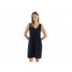 Sukienka plażowa rozm XL Black L257439. Czarne szlafroki damskie Massana Homewear, l, w ażurowe wzory, z bawełny, bez ramiączek, bez kaptura. Za 226.00 zł.