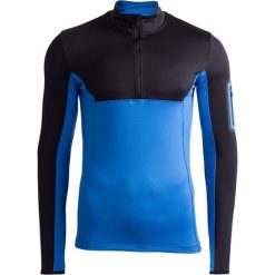 Bluza treningowa w kolorze czarno-niebieskim. Czarne bluzy męskie Outhorn, m, bez wzorów, z materiału, bez ramiączek, bez kaptura. W wyprzedaży za 69.95 zł.